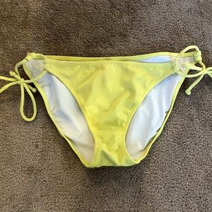 Victoria's Secret Neon Yellow Bikini Bottom